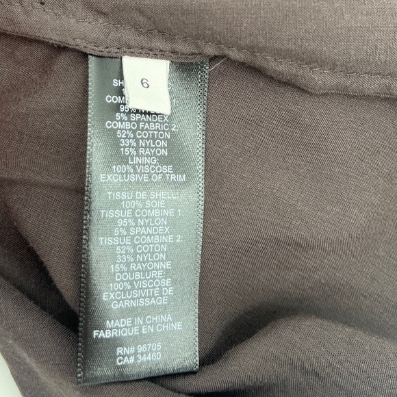 NWT - Rebecca Taylor Silk Boxy Lace Dress - Size 6 - Picture 7 of 13